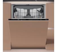Hotpoint Maxi Space Integrated Dishwasher - C-Rated Black control panel
