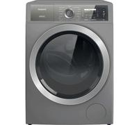 HOTPOINT Gentlepower H8 99ADS GPOWER UK 9 kg 1400 Spin Washing Machine - Silver, Silver/Grey