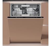 Hotpoint H8IHP42LUK Hydroforce Full Size Dishwasher Black