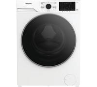 Hotpoint HBD9681ANTSTAIN 9+6kg 1400 Spin Freestanding Front Load Washer Dryer - White