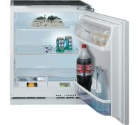Hotpoint HBUL011.UK Integrated Under Counter 82cm Fridge - Fixed Door Fixing Kit - White - E Rated, White