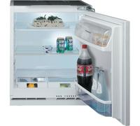 Hotpoint HBUL011.UK Integrated Under Counter 82cm High Fridge - Fixed Door Fixing Kit - White - E Rated, White