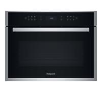 Hotpoint HCW6O7HTSXUK Class 6 Stainless Steel Built In 53L Compact Oven With Microwave