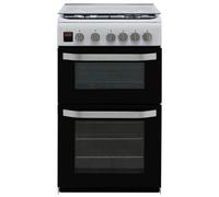 Hotpoint Hd5G00Ccbk/uk_Bk 50Cm Double Gas Cooker With Gas Hob - White