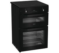 Hotpoint HDE6IDC2B1 Induction Electric Cooker with Double Oven A