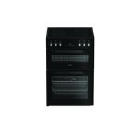 Hotpoint Hde6Vdc2B1 - Black Electric Double Cooker - 60Cm Ceramic Hob - A Rated