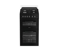 HDG5GCB 50cm 4 Burner Gas Cooker - Black