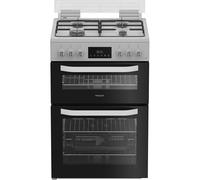 HDG6GDCW 60cm Gas Double Cooker - White