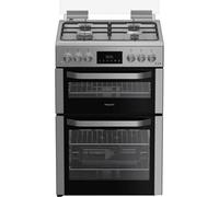 Hotpoint Hdg6Gdcx - Stainless Steel Gas Cooker - Double Oven Energy Rating