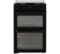 Hotpoint Hdm67G0Ccb/uk 60Cm Double Gas Cooker With Gas Hob - Black