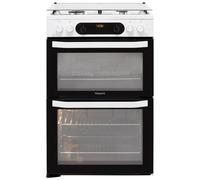 Hotpoint Hdm67G0Ccw/uk_Wh 60Cm Double Gas Cooker With Gas Hob - White