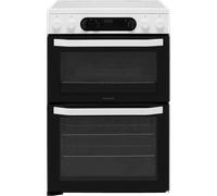Hotpoint HDM67V9CMW 60Cm Double Oven Cooker White