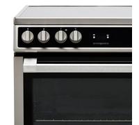 Hotpoint HDT67V9H2CX/UK 60cm Double Electric Cooker