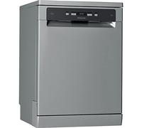 Hotpoint HFC 3C26 WC X UK Freestanding Standard Dishwasher, 14 Place Settings, 7 Programs, Stainless Steel