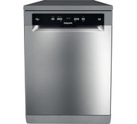 Hotpoint Hfc3C26Wcx Uk Full Size 14-Place Dishwasher With Quick Wash And 3D Zone Wash - Silver Silver