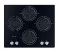 Hotpoint HGS61SBK 60cm Black Gas On Glass Hob