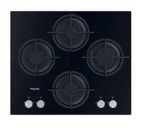 Hotpoint HGS 61S BK 60cm 4 Burner Gas Hob - Black