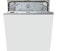 Hotpoint HIC3C26WUKN Fully Integrated Standard Dishwasher - Stainless Steel Control Panel with Fixed Door Fixing Kit