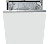 Hotpoint HIC3C26WUKN Fully Integrated Standard Dishwasher - Stainless Steel Control Panel with Fixed Door Fixing Kit