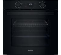 Hotpoint HO458HFBUK Class 2 Black Multiflow Built In Electric Single Oven With Air Fry