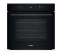 Hotpoint HOI78PPT1SBUK Built In Single Electric Oven, 73L Capacity, Pyrolytic & Hydrolytic Cleaning, Air Fry, Active Multiflow, Meat Probe, Touch Controls Energy Rating, Black