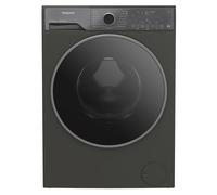 Hotpoint HP124GACARE 12kg 1400 Spin Washing Machine in Manhattan Grey