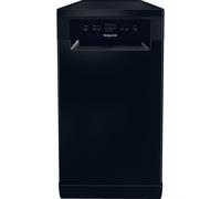 Hotpoint HP2FE10CS90BUK - Black 10 Place Setting Slimline Dishwasher - E Energy Rating