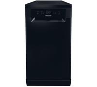 Hotpoint HP2FE10CS90BUK Free Standing Slimline Dishwasher - Black