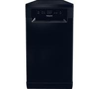 Hotpoint HP2FE10CS90BUK Free Standing Slimline Dishwasher - Black