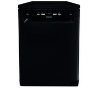HOTPOINT HP2FFC14BN6BUK Full-size Dishwasher - Black, Black