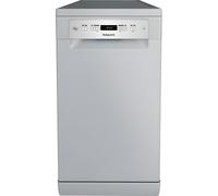 Hotpoint HP3FC10BS7A0SUK - Silver Freestanding Slimline Dishwasher - 10 Place Settings - C Energy