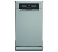 HOTPOINT HP6FA10BS7A0XUK Slimline Dishwasher - Stainless Steel, Stainless Steel