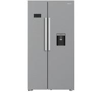 HOTPOINT HPG2 6583W XP4UK Dual No Frost American-Style Fridge Freezer - Silver, Silver/Grey