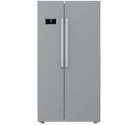 HOTPOINT HPG2 6592 XP4UK Dual No Frost American-Style Fridge Freezer - Silver, Silver/Grey
