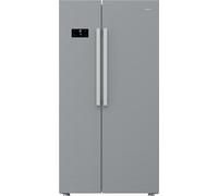 Hotpoint HPG2 6592 XP4UK Frost Free American Fridge Freezer - Silver - E Rated, Silver