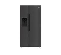 Hotpoint 571 Litre Side By Side American Fridge Freezer - Stainless Steel