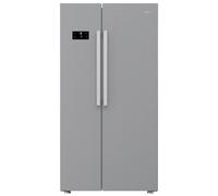 HPG26592XP4UK 593L American Style Fridge Freezer - Silver