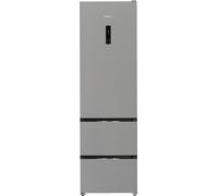 Hotpoint HPKF 5351 XP4UK 204cm 60/40 Frost Free Fridge Freezer - Silver - E Rated, Silver