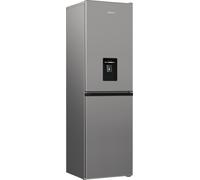 Hotpoint HPKH 1261W S4UK 182cm 50/50 Frost Free Fridge Freezer - Silver - E Rated, Silver