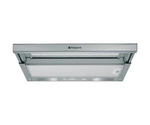 Hotpoint HSFX 60cm Telescopic Cooker Hood in Stainless Steel