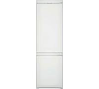 Hotpoint HTC18 T112 UK 177cm 70/30 Integrated No Frost Fridge Freezer with Sliding Door Fixing Kit - White - E Rated, White