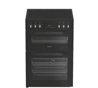 Hotpoint Hte6Vdcb1 - Black Electric Cooker - 75L Capacity - A Energy