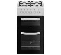 Hotpoint HTG5GCW Gas Cooker with Separate Grill A+