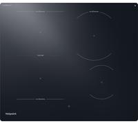 Hotpoint HTX6014DCF 59cm Induction Hob - Black, Black
