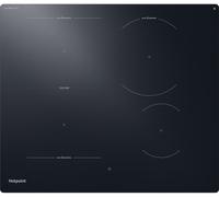 Hotpoint HTX6014DCF 60cm Induction Hob - Black, Black