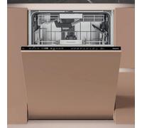 Hotpoint Hydroforce H8I HP42 L UK Built-In Dishwasher - 14-Place Setting, 6 Programmes, ActiveDry, Hydroforce 3rd Rack, Black (H8IHP42LUK)