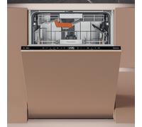 HOTPOINT Hydroforce H8IB15M4TS UK Full-size Fully Integrated Dishwasher, Black