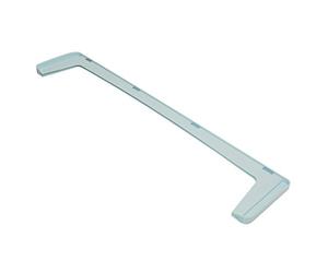 Hotpoint Indesit Fridge Freezer White Glass Shelf Front Trim. Genuine part number C00114611