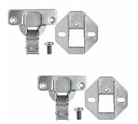 Hotpoint Integrated Washing Machine Door Decor Cupboard Fitting Kit Hinges Pair of 2