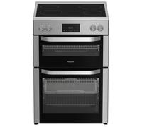 Hotpoint HDME6VDC2AX - Stainless Steel Double Cooker - 4 Zones - A energy